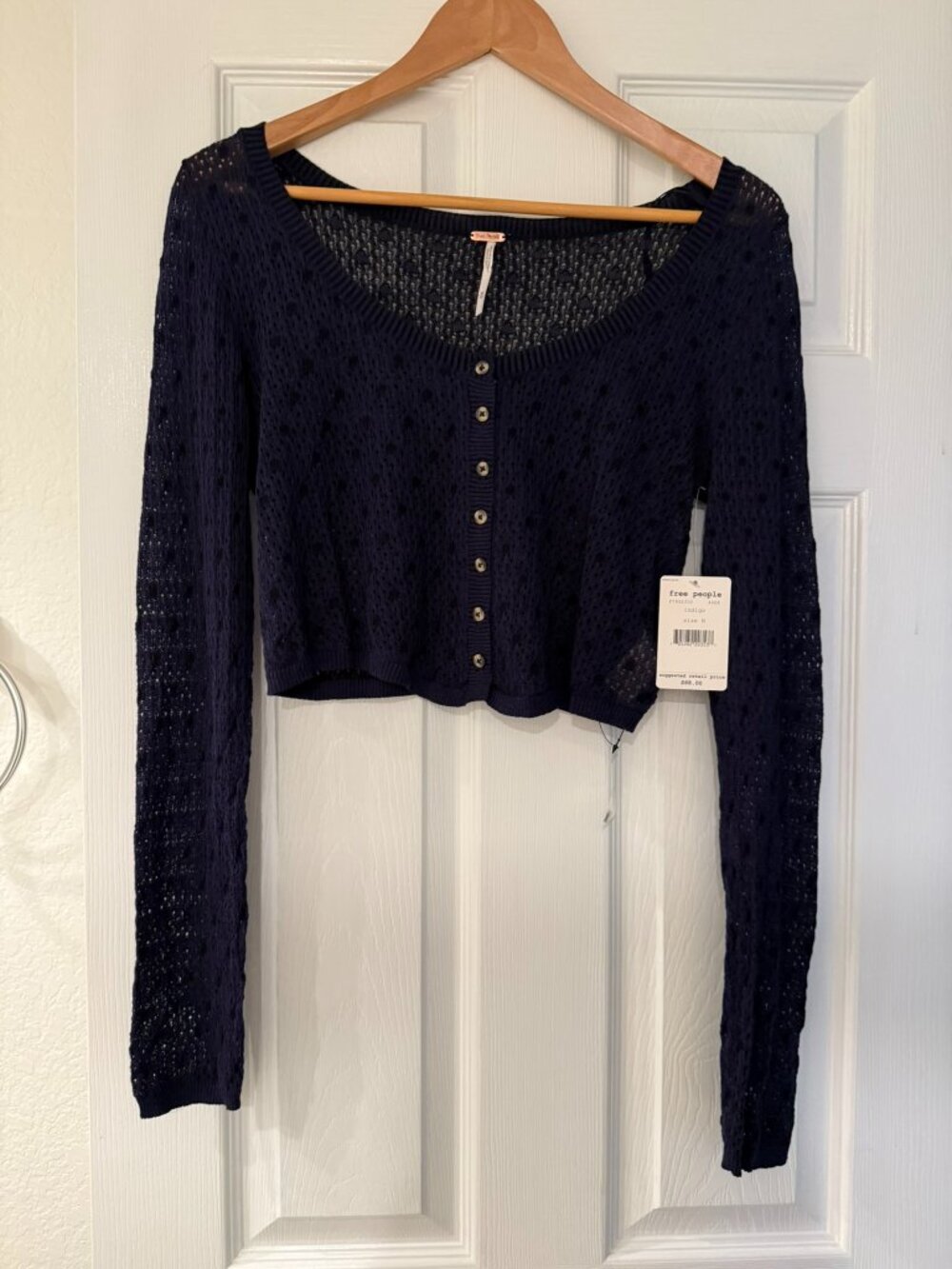 Free People Cropped Cardigan (M)